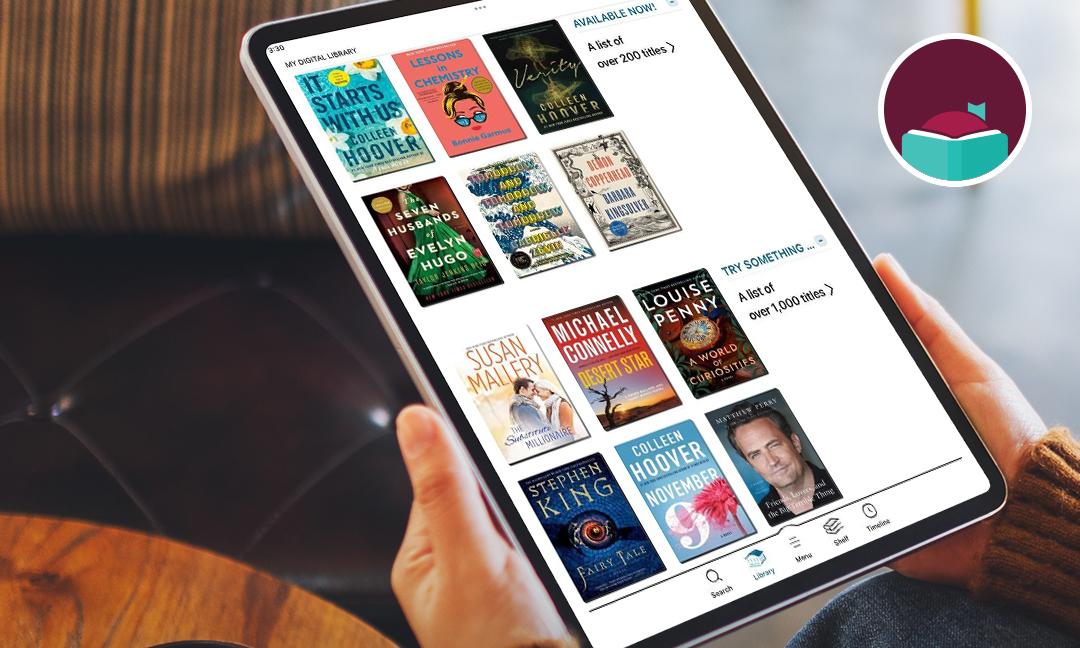 Libby. The library reading app